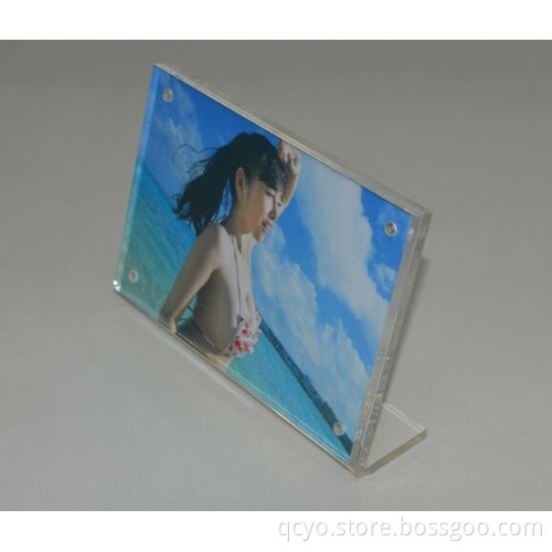 Magnetic photo frame acrylic picture frame